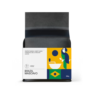 Brazil Mascavo - výberová káva pražená na espresso